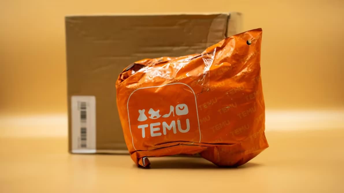 Variedad de productos baratos en Temu