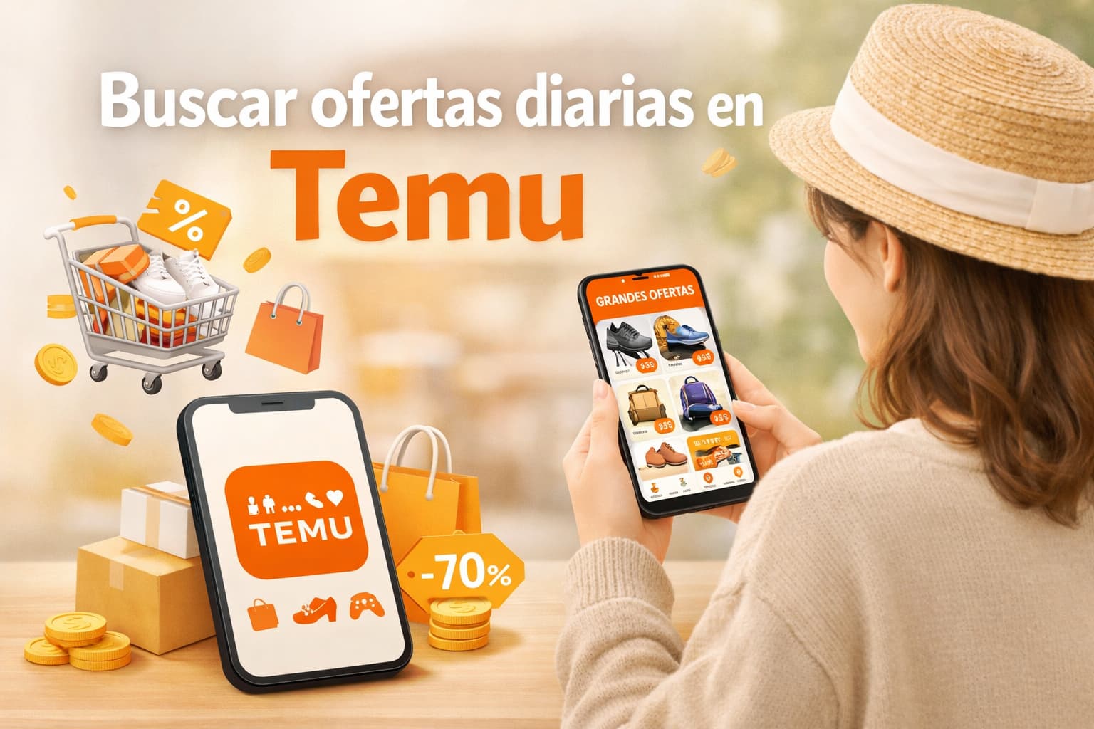 Cómo Buscar ofertas diarias en Temu fácilmente