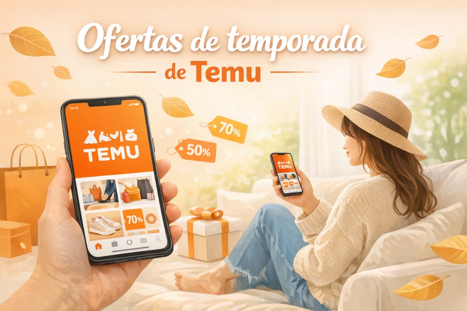 Ofertas de temporada de Temu: cómo ahorrar más en la app