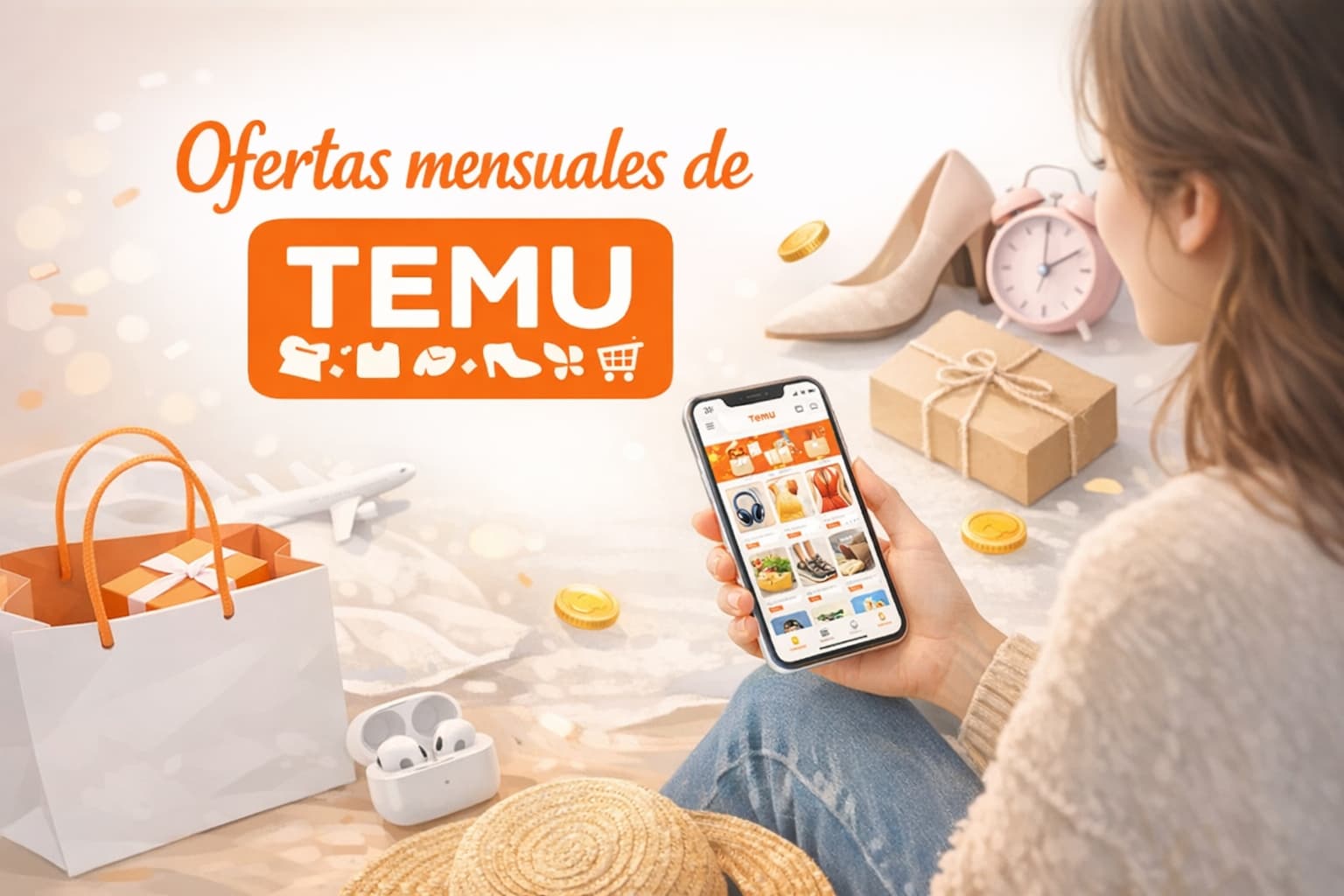 Ofertas mensuales de Temu: Descuentos exclusivos en la app